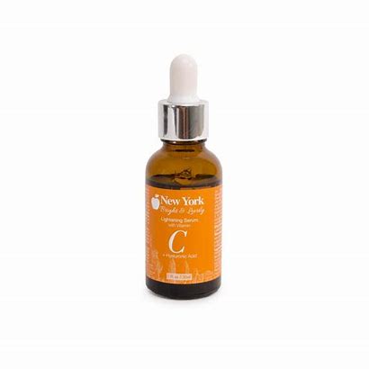 NEW YORK BRIGHT & LOVELY LIGHTENING SERUM WITH VITAMIN C + HYALURONIC