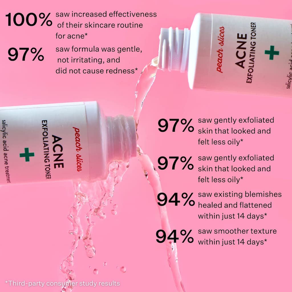 PEACH SLICES ACNE EXFOLIATING TONER