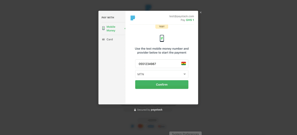 Question: How do I pay with Mobile Money?