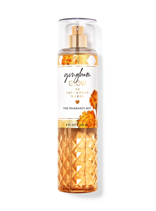 BATH & BODY WORKS -GINGHAM GLOW FINE FRAGRANCE MIST