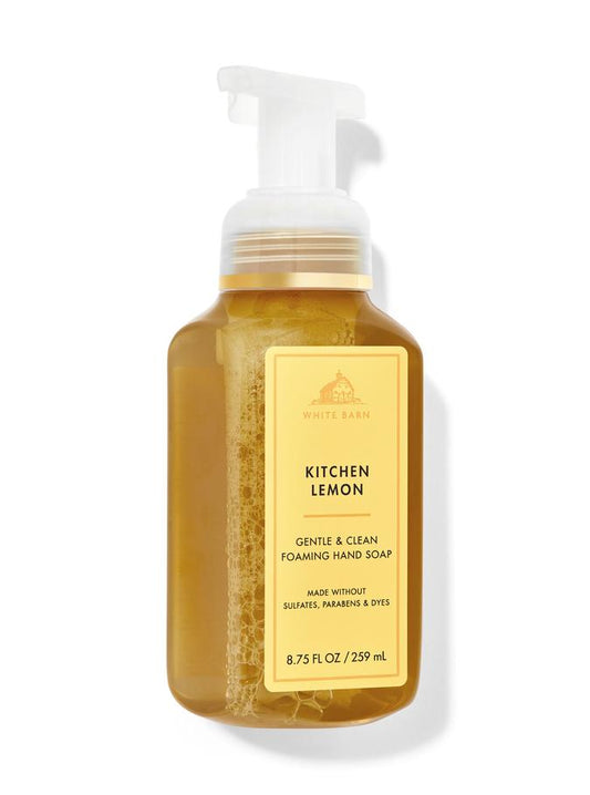 BATH & BODY WORKS - KITCHEN LEMON GENTLE & CLEAN FOAMING HAND SOAP