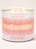 BATH & BODY WORKS - PURE WONDER SCENTED CANDLE