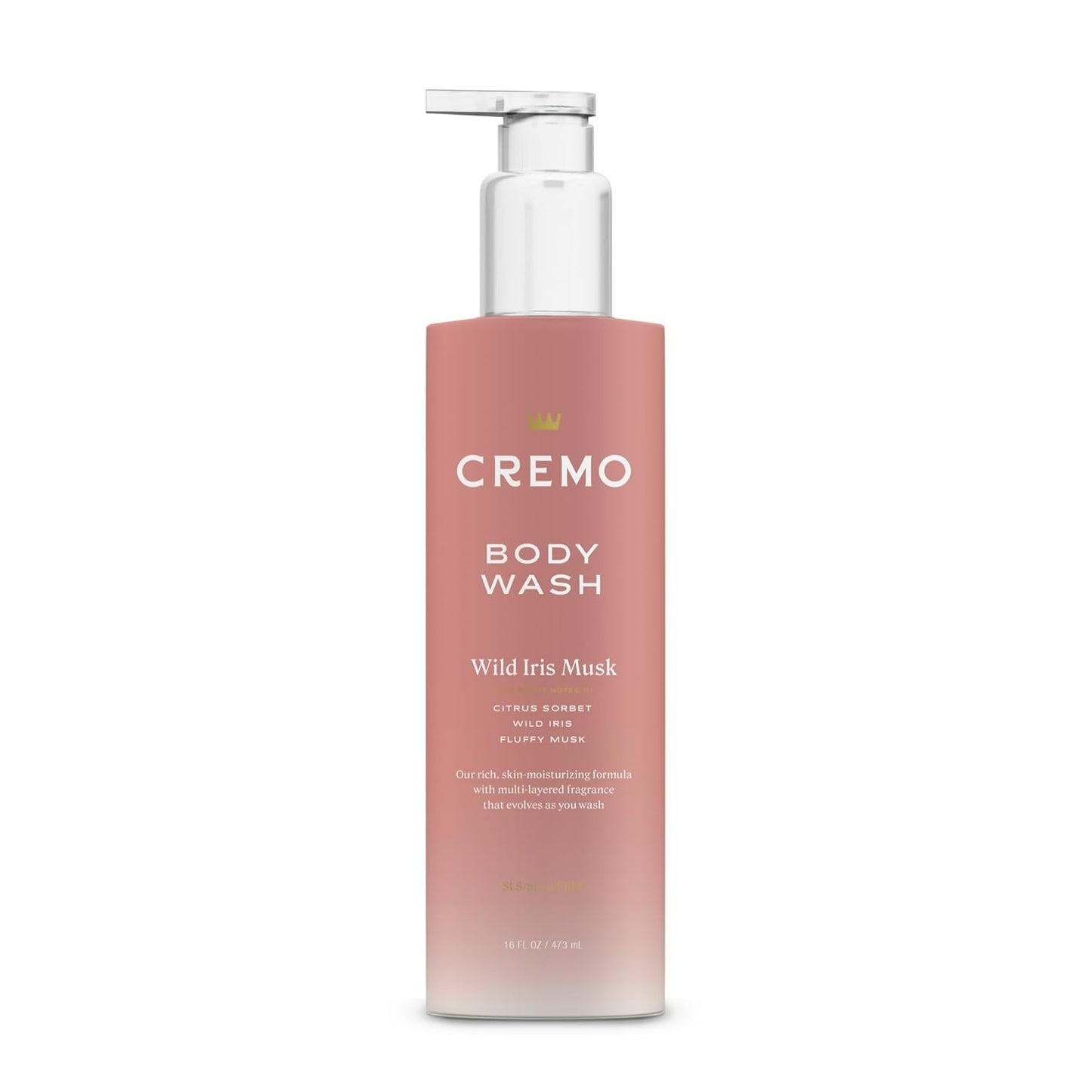 CREMO BODY WASH WILD IRIS MUSK