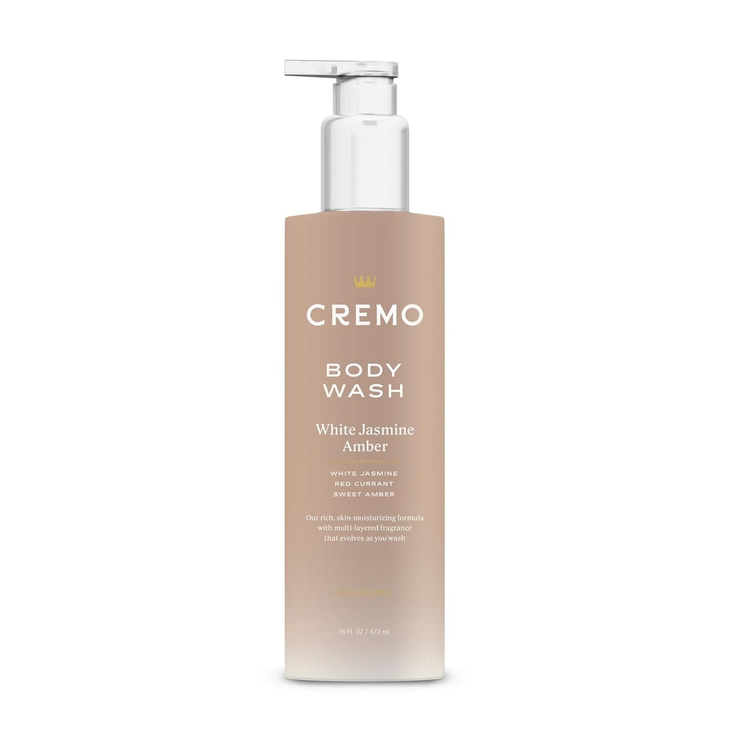 CREMO BODY WASH WHITE JASMINE AMBER