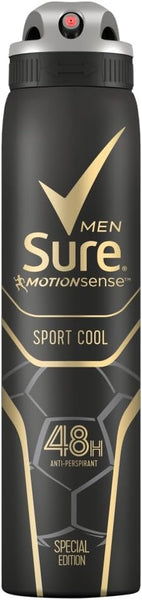 SURE MEN 48HR ANTI-PERSPIRANT DEODORANT SPRAY
