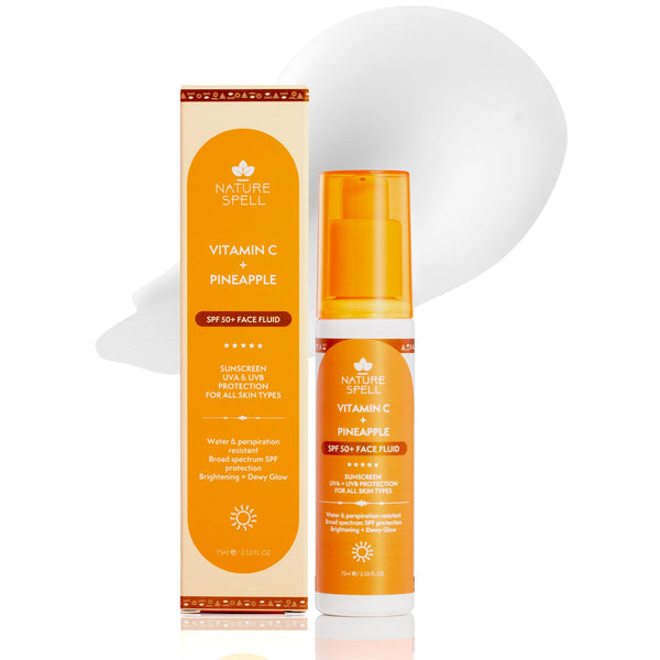 NATURE SPELL - VITAMIN C + PINEEAPLE SPF 50+ FACE FLUID