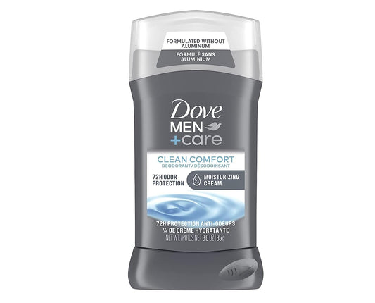DOVE MEN + CARE - CLEAN COMFORT DEODORANT MOISTURIZING CREAM - 72HR