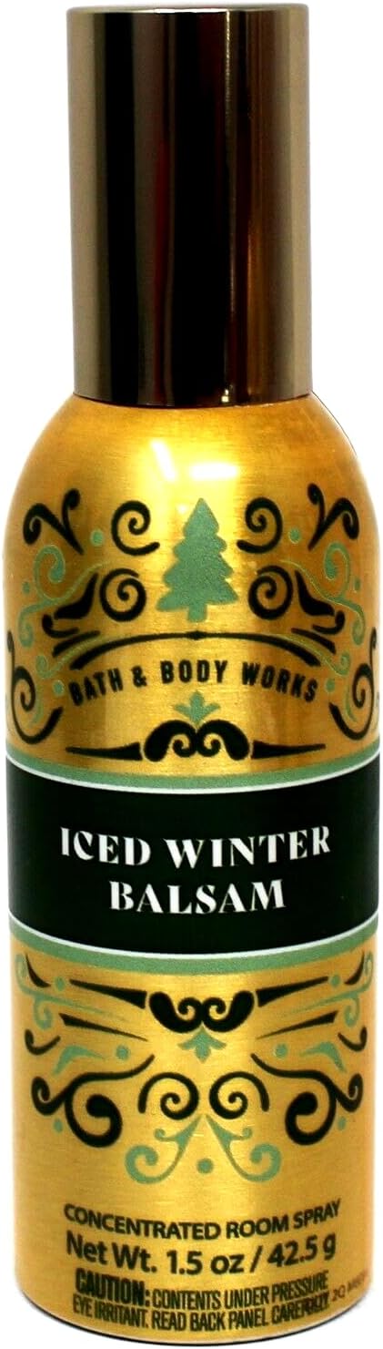 BATH & BODY WORKS - ICED WINTER BALSAM CONCENTRATED ROOM SPRAY