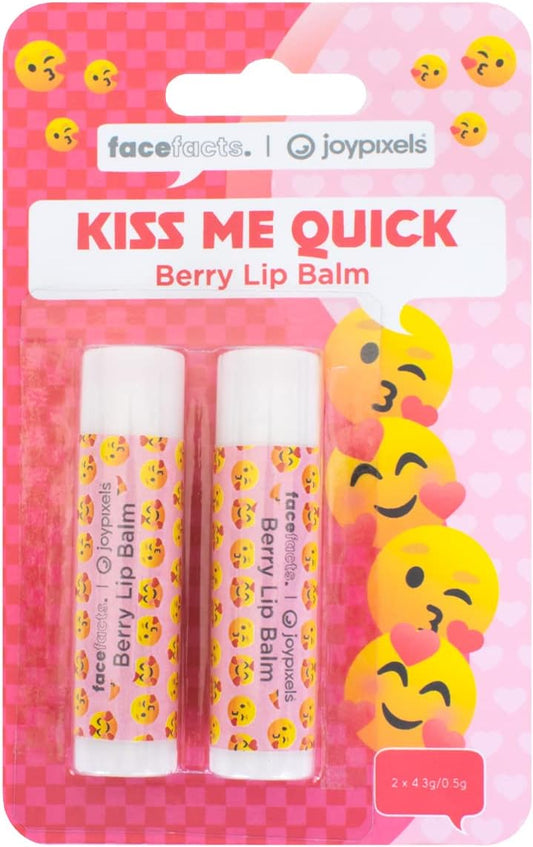 FACE FACTS JOY PIXELS STRAWBERRY SCENTED LIP BALM