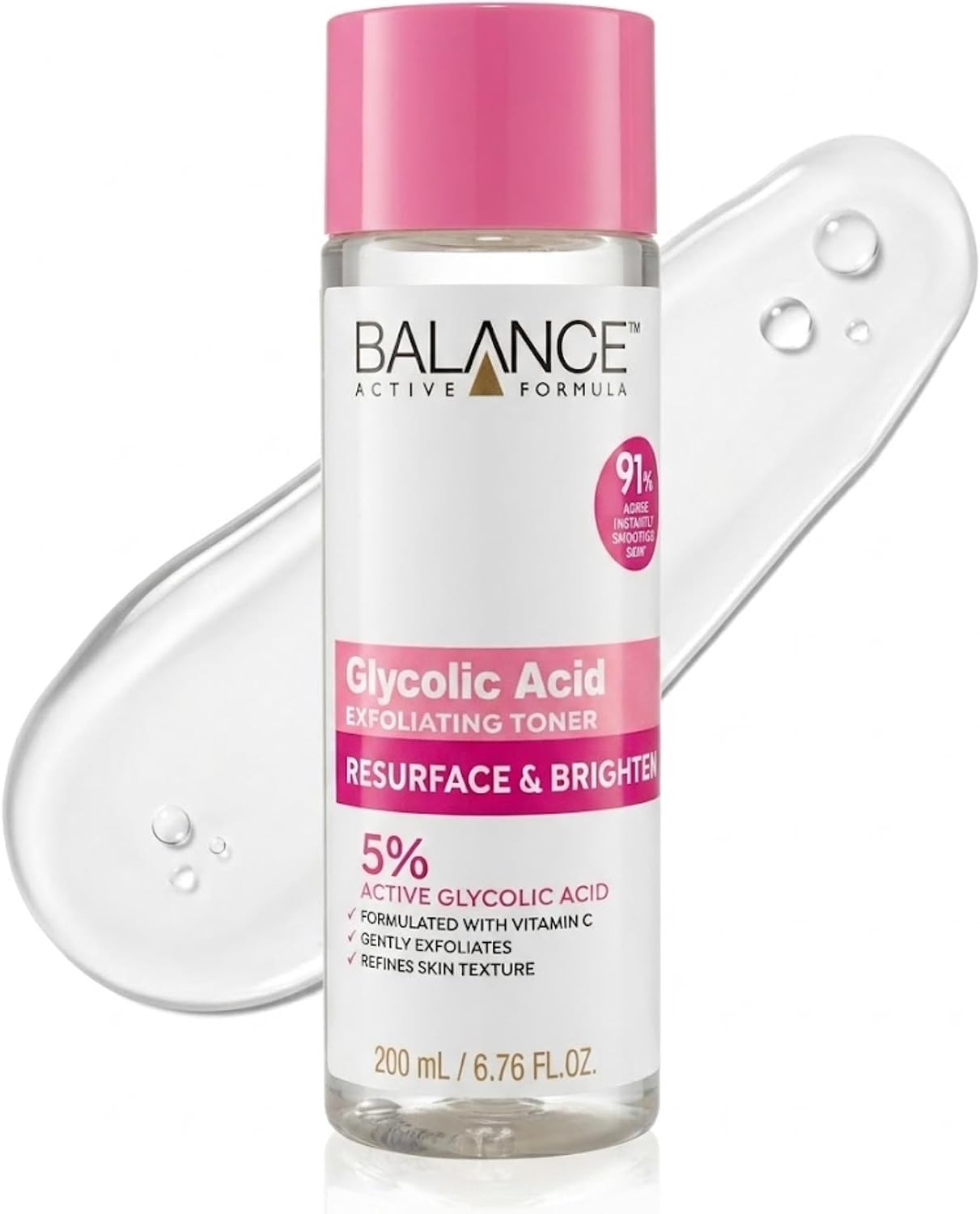 BALANCE  SKIN ACTIVE - GLYCOLIC ACID EXFOLIATING TONER