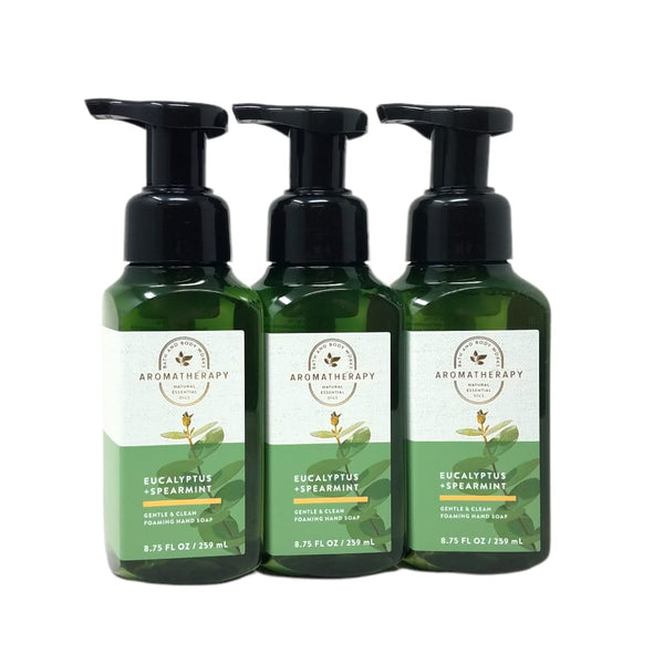 BATH & BODY WORKS  - AROMATHERAPY(EUCALYPTUS + PEPPERMINT) FOAMING HAND SOAP (Copy)
