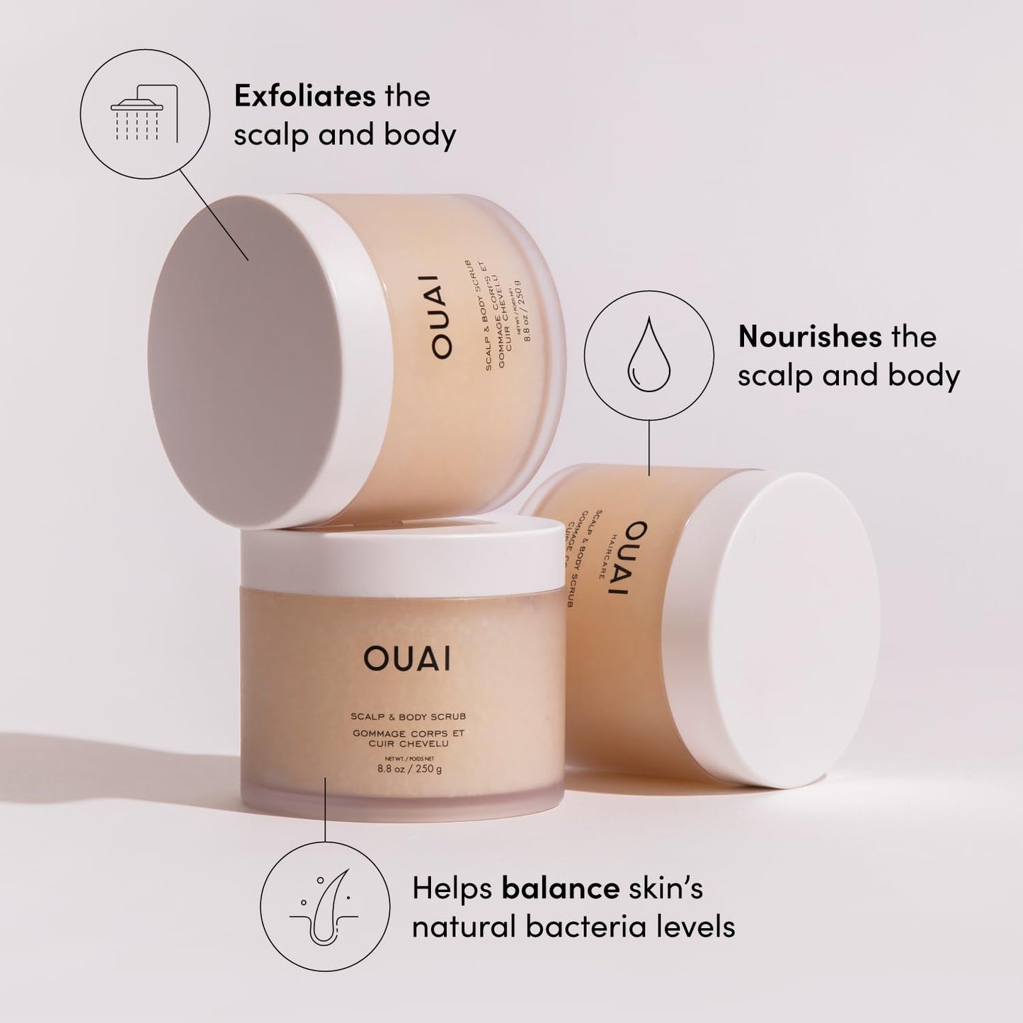 OUAI - SCALP & BODY SCRUB