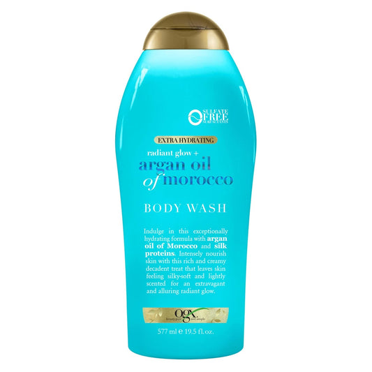 OGX - RADIANT GLOW + ARGAN OIL OF MOROCCO ECTRA HYDRATING BODY WASH