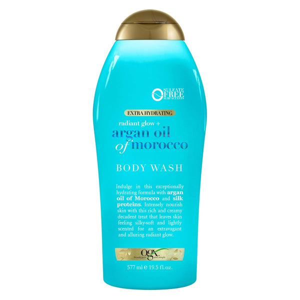 OGX - RADIANT GLOW + ARGAN OIL OF MOROCCO ECTRA HYDRATING BODY WASH