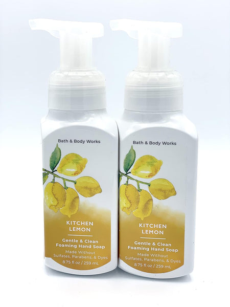BATH & BODY WORKS  - KITCHEN LEMON GENTLE & CLEAN FOAMING HAND SOAP