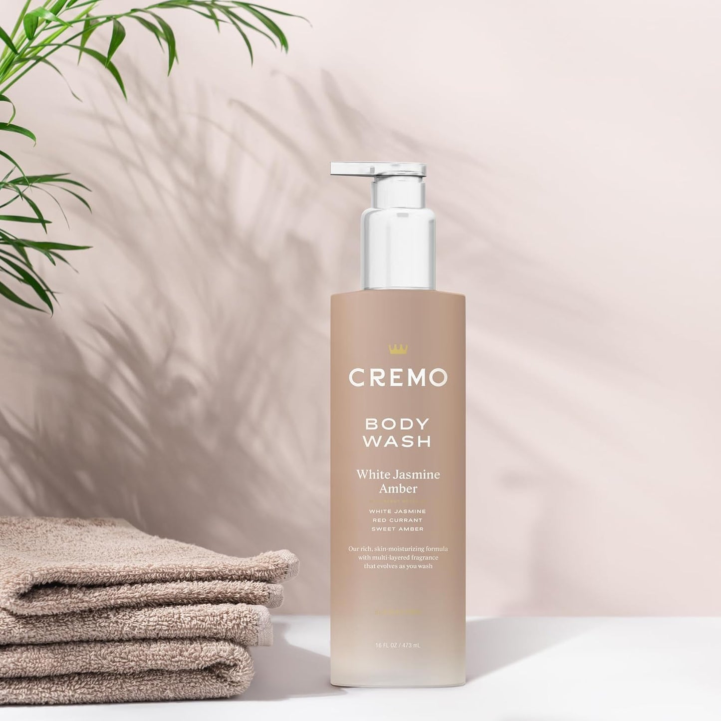 CREMO BODY WASH WHITE JASMINE AMBER