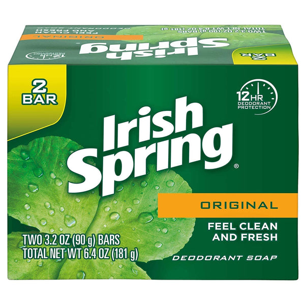IRISH SPRING - ORIGINAL CLEAN DEODORANT SOAP