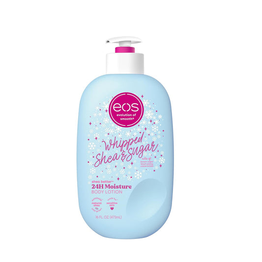 EOS WHIPPED SHEA & SUGAR - 24H MOISTURE SHEA BUTTER BODY LOTION