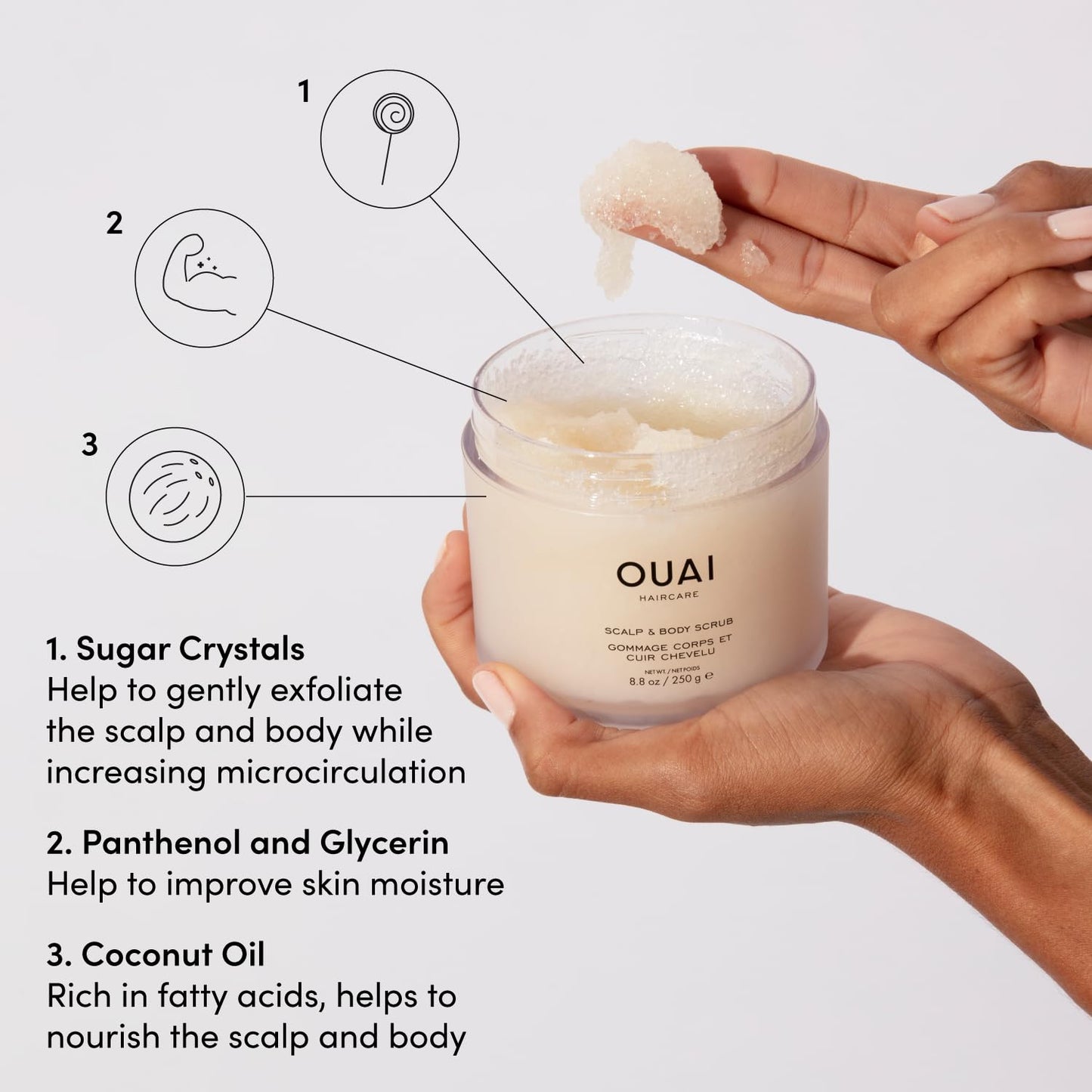 OUAI - SCALP & BODY SCRUB