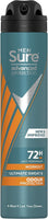 SURE MEN 72HR ADVANCED PROTECTION WORKOUT SWEAT & ODOUR PROTECTION