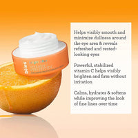 BLISS VITAMIN C + TRI-PEPTIDE COLLAGEN PROTECTING EYE CREAM