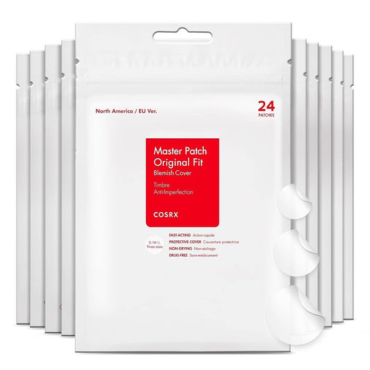 COSRX ACNE PIMPLE PATCH, ABSORBING HYDROCOLLOID 3 PATCH SIZE FOR BLEMISH