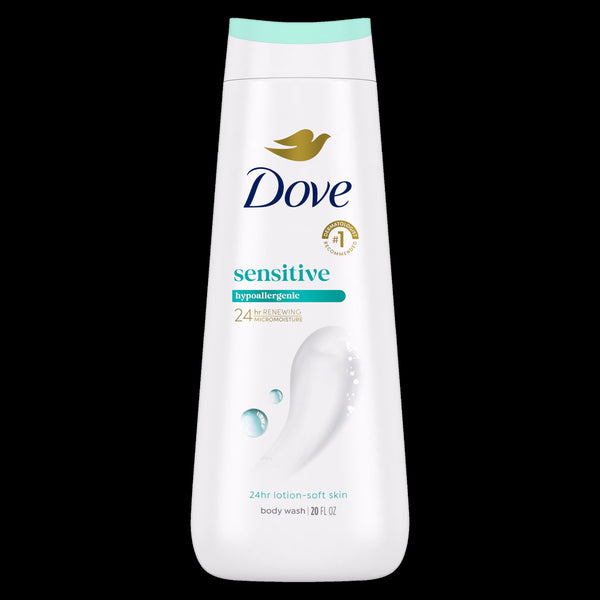 DOVE SENSITIVE SKIN HYPOALLERGENIC BODY WASH