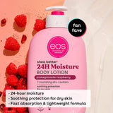 EOS SHEA BUTTER 24HR MOISTURE BODY LOTION 'POMEGRANATE RASPBERRY'
