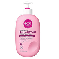 EOS SHEA BUTTER 24HR MOISTURE BODY LOTION 'POMEGRANATE RASPBERRY'