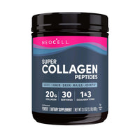 NEOCELL SUPER COLLAGEN PEPTIDES, KETO FRIENDLY, NON GMO. HAIR, SKIN, NAILS AND JOINT. UNFLAVORED 20g PER SERVING