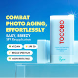 TOCOBO AIRY SUN STICK SPF50 BROAD SPECTRUM