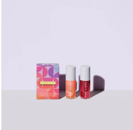 FENTY BEAUTY FRUIT QUENCH’RZ HYDRATING CONDITIONING LIP OIL DUO