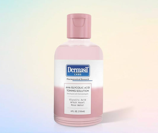 DERMASIL AHA GLYCOLIC ACID TONING SOLUTION