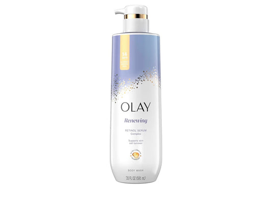 OLAY CLEANSING & RENEWING BODY WASH WITH VITAMIN B3 + RETINOL