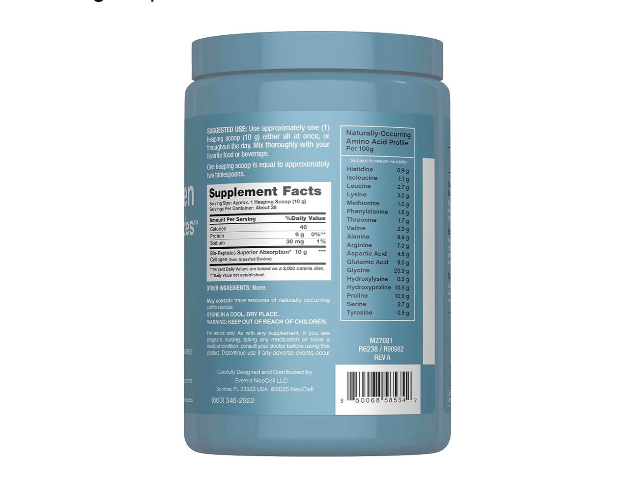 NEOCELL COLLAGE BIO-PEPTIDES POWDER