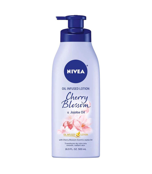 NIVEA OIL INFUSED CHERRY BLOSSOM & JOJOBA OIL BODY LOTION