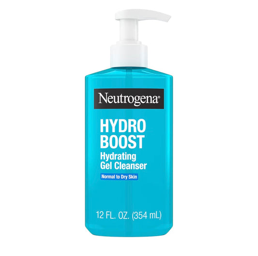 NEUTROGENA HYDRO BOOST HYDRATING GEL CLEANSER - 12oz