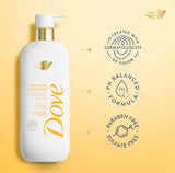 DOVE MELANIN RADIANCE BODY WASH - 5% PRO-CERAMIDE SERUM WITH NOURISHING OIL BLEND