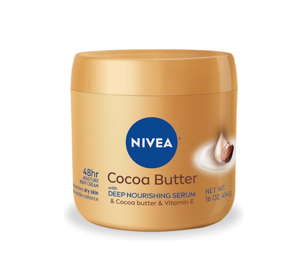 NIVEA COCOA BUTTER CREAM WITH DEEP NOURISHING SERUM