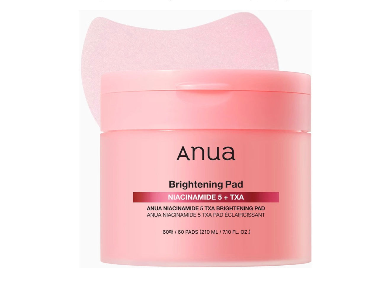 ANUA NIACINAMIDE 5 + TXA BRIGHTENING TONER PAD
