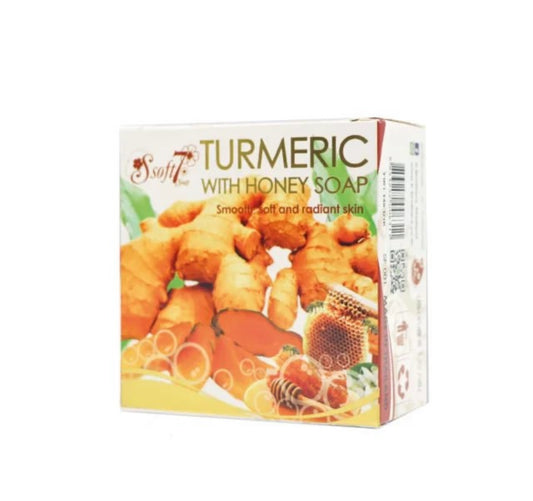 SOFT 7 TURMERIC WITH HONEY BAR SOAP