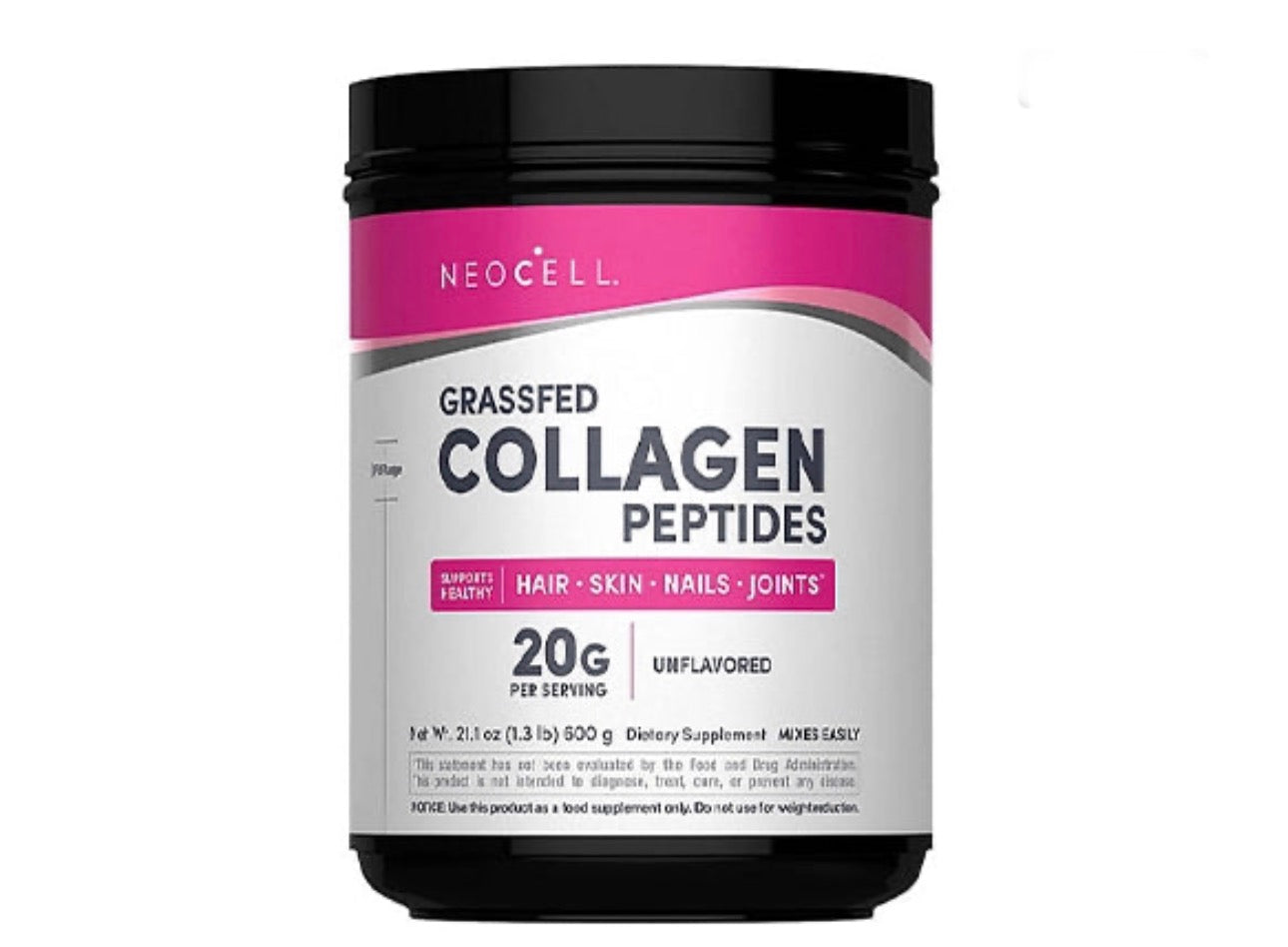 NEOCELL GRASS-FED COLLAGEN PEPTIDES, UNFLAVORED 20g PER SERVING
