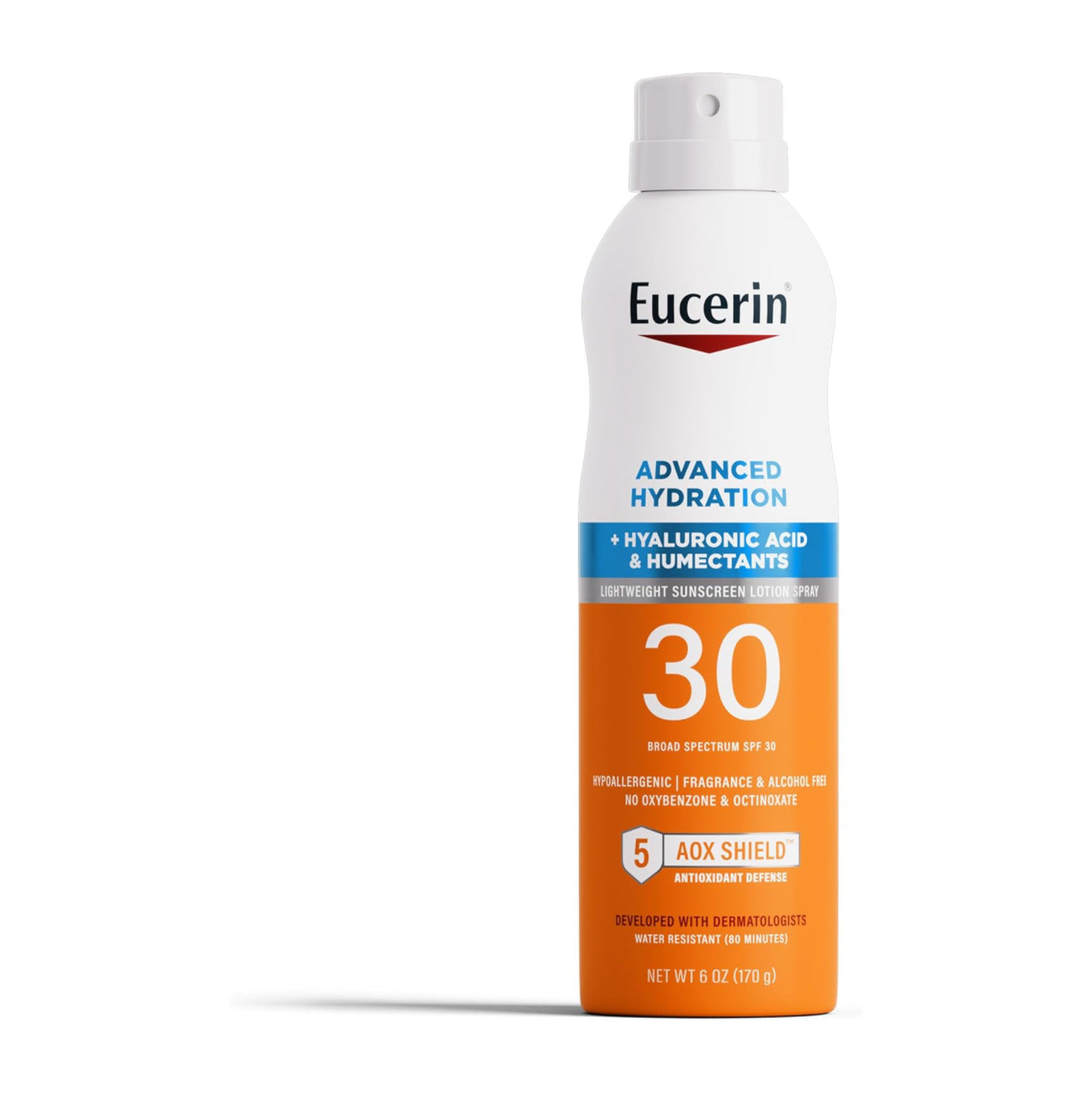 EUCERIN ADVANCED HYDRATION SPF30 SUNSCREEN SPRAY