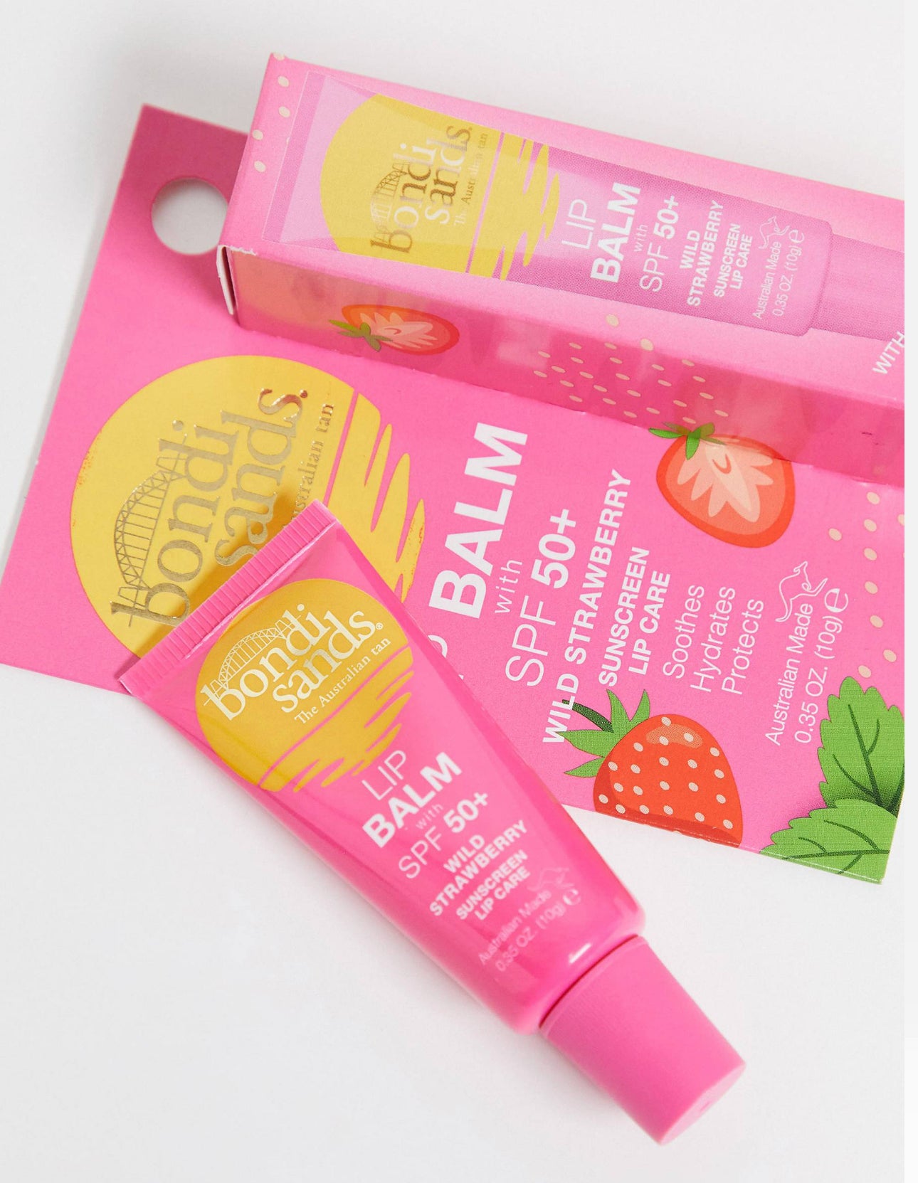 BONDI SANDS WILD STRAWBERRY LIP BALM SPF50+