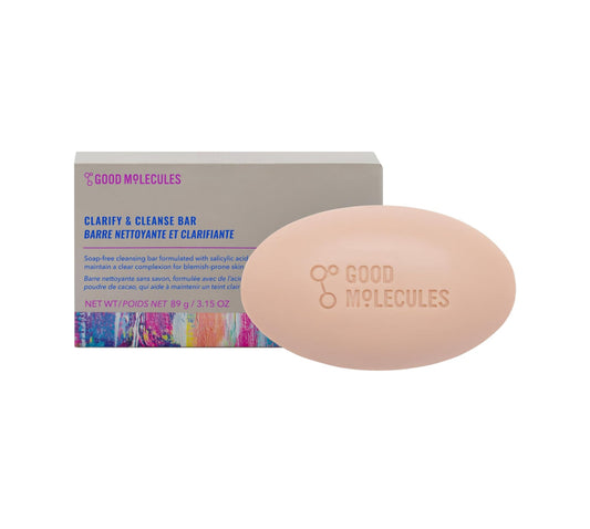 GOOD MOLECULES CLARIFY & CLEANSE BAR SOAP