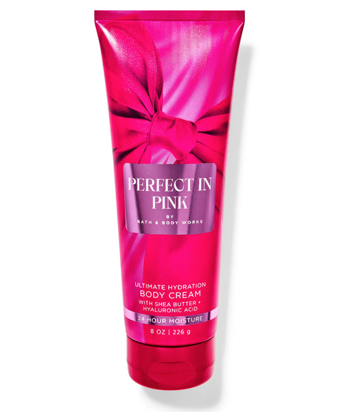 BATH AND BODY WORKS BODY CREAM - PERFECT IN PINK