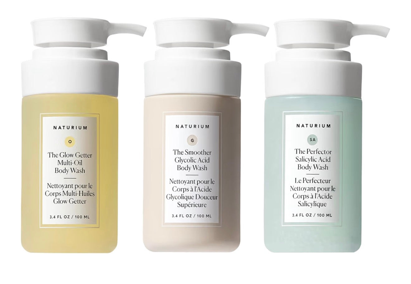 NATURIUM 3 PIECE BODY WASH SET - LIMITED EDITION
