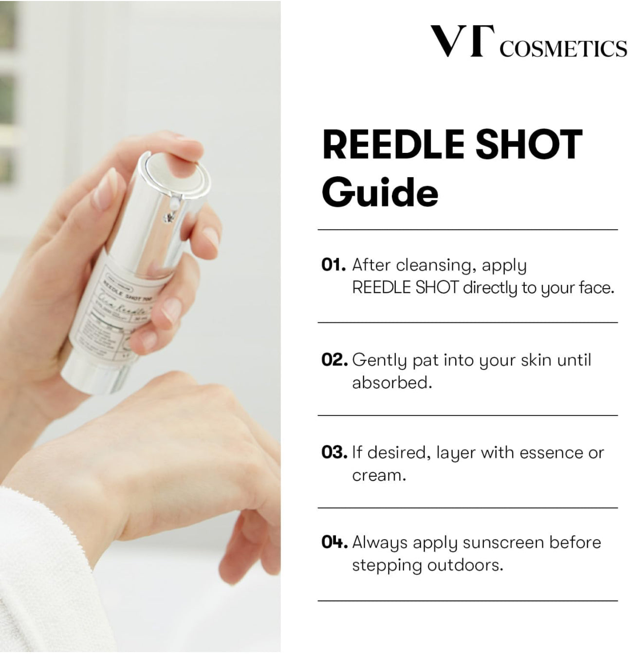 VT COSMETICS CICA REEDLE SHOT 100 ESSENCE