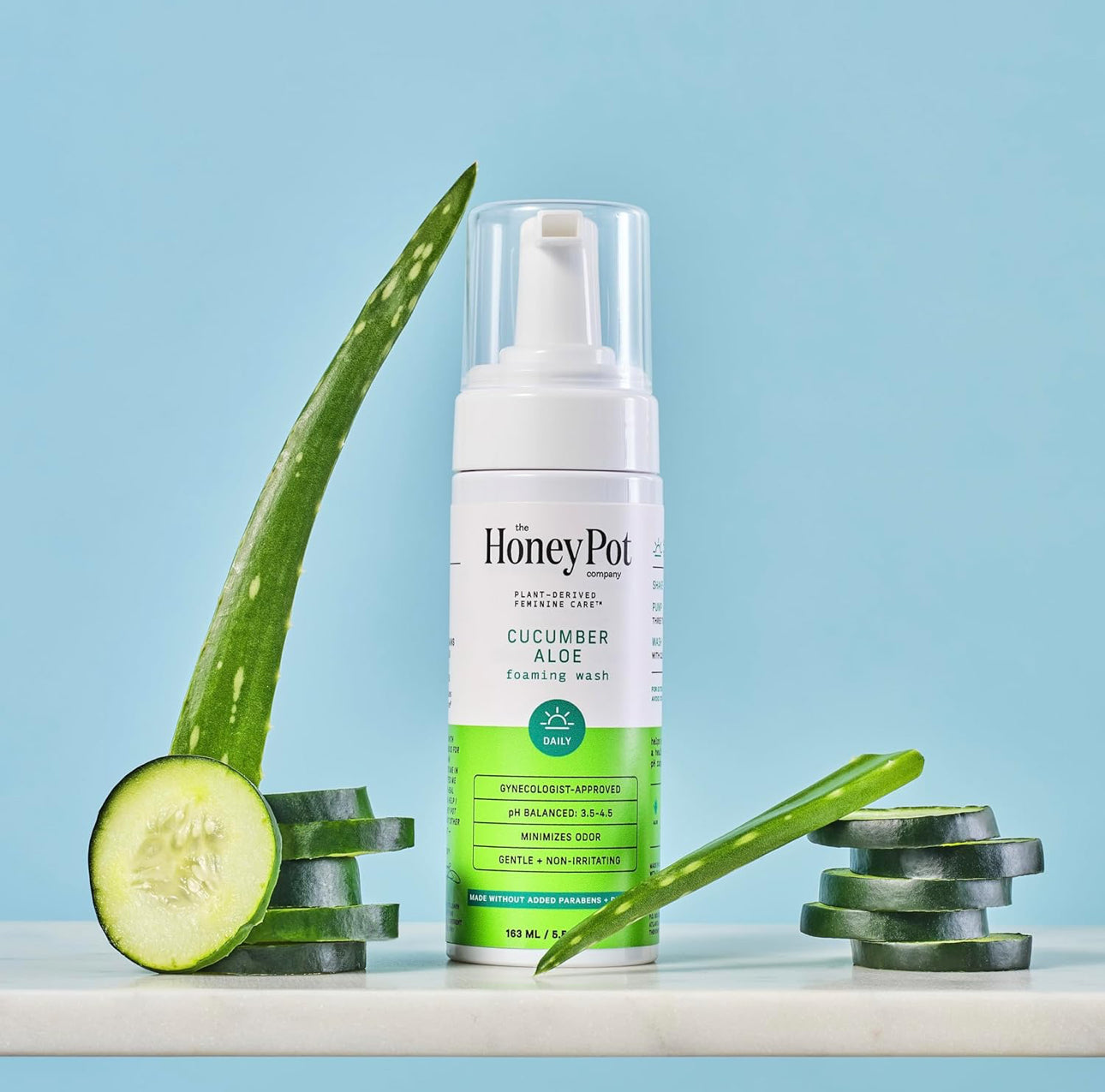 THE HONEY POT COMPANY - CUCUMBER ALOE FEMININE WASH
