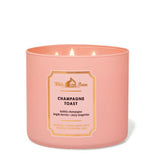 BATH & BODY WORKS SCENTED CANDLES 'CHAMPAGNE TOAST'